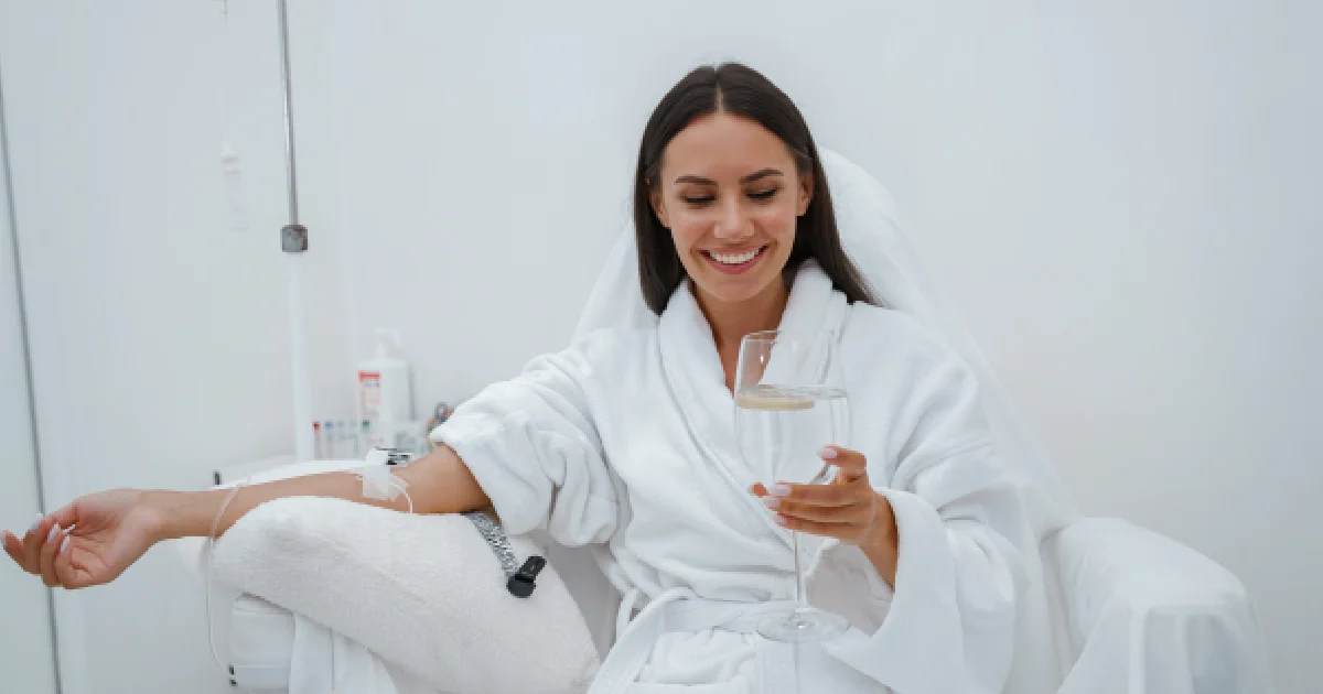 Women receiving IV Drip Therapy in Great Neck, NY